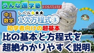 【中学１年生数学】比例の基本と方程式を超絶わかりやすく説明