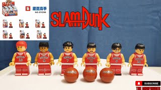 Lego Slamdunk Lego Bricks Set by SY 298 Brand || The Minifigures,  Slamdunk Minifigures Unofficial