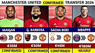 🚨ALL MANCHESTER UNITED AGREED JANUARY TRANSFER NEWS 2024