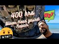 Replacing Blown Head Gasket Yamaha F 225 four stroke (part 1 tear down)