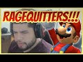 RAGEQUITTERS!!! | n0ne Mario Super Smash Bros. Melee Highlights