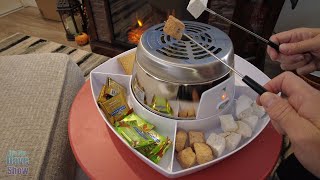 SHARPER IMAGE Electric Tabletop S'mores Maker for Indoors