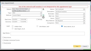 Feature Friday: Restrict Appointment Type Availability by Staff Member