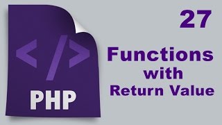 Php Tutorials in Urdu - 27 - Functions with Return Values