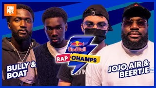 Bully \u0026 Boat vs. Jojo Air \u0026 Beertje | Aflevering 14 | Red Bull Rap Champs | Complex NL