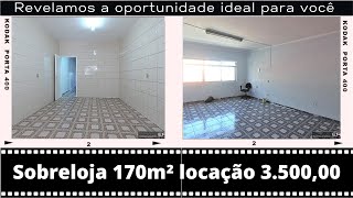 Locação Sobreloja 170m2 Santo Amaro/SP valor de locação R$ 3.500,00 OLX ZAP VIVA REAL