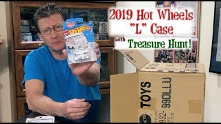 Hot Wheels 2019 L Case with Treasure Hunt! | Hot Wheels