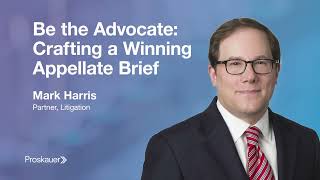 Mark D. Harris on Writing an Appellate Brief