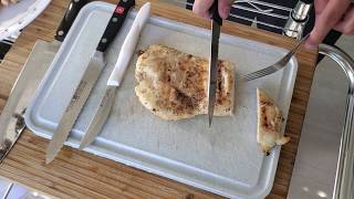 Slice the best grilled chicken with Cutco table knives