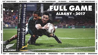 FULL GAME: All Blacks v South Africa (2017 - Albany)