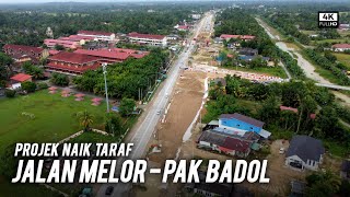 Projek Menaiktaraf Laluan 4 Lorong Dari Persimpangan Melor - Ketereh Ke Kg. Pak Badol, Kelantan (4k)