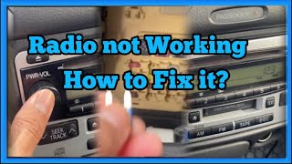 How to Fix car stereo | Hakuten Naten