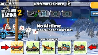 Hill Climb Racing 2 - 33639 points in DRIFTMAS IS HERE Team Event