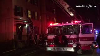 Video: Fire in the walls of 47 Elm St., Lowell