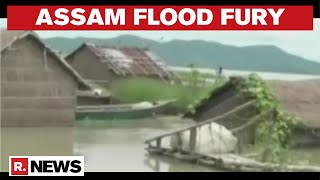 Assam Floods: Property Damaged In Several Districts, Relief Work Underway