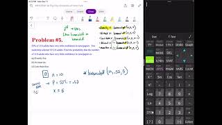 Binomial Probability (Using Ti84; Binomialpdf & Binomialcdf)
