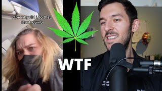 420 TikTok REACTION VIDEO (ex stoner reacts) FUNNY