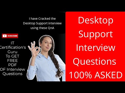 Desktop Support Interview Questions And Answers - 100% Asked In ...