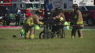 Louisville airport simulates aircraft emergency for crucial safety drill