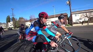 The last 2017 Saturday shop ride from Northridge - some Serious Cycling!