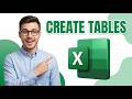 How To Create Tables In Excel [2026 Guide]