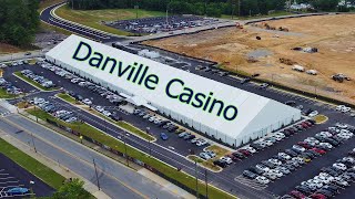 Aerial Tour of Danville and Caesars Casinos - Danville, Va.