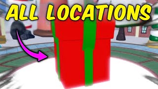 All Present Locations (Christmas Islands) in First, Second, Third Sea! (Blox Fruits)