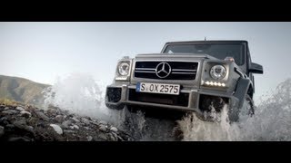 Mercedes G-Klasse 2013 neu - Offroad / Mercedes G-Class driving offroad - Above and beyond new