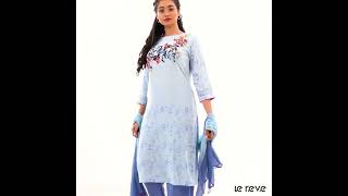 New Arrival | Salwar Kameez Le Reve Eid Collection 2022 | lerevecraze.com