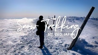 Snow Trekking Mt Zao, Japan!