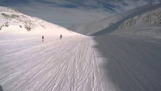 Κατάβαση πίστας Στύγα-Χιονοδρομικό κέντρο Καλαβρύτων