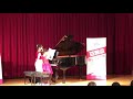 sylvia＆valerie榮獲2019亞洲盃國際音樂大賽四手聯彈組第一名（fritz kreisler liebesleid〈克萊斯勒：愛之悲〉）