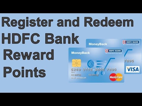 Register and Redeem HDFC Bank Rewards point Online Register and Redeem HDFC Bank Rewards point Online