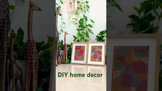 அழகான DIY-Slow Stitching Magic:Create Beautiful DIY Wall Art #tamilshortsviral  #diyhomedecor.