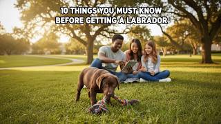 10 Things You Must Know Before Getting a Labrador