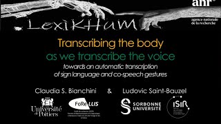 Claudia Bianchini & Ludovic Saint-Bauzel. — Transcribing the body as we transcribe the voice