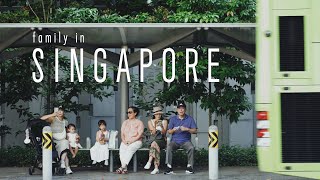 跟著姑姑穿梭在新加坡的街巷裡，好久不見的全員到齊｜Family in Singapore｜ 安吉克斯+阿比+愛啦