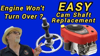 The Common Briggs Intek Problem: Your Riding Mower Won't Start. Broken Compression Release on Cam