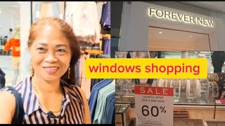 windows shopping