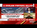 four army men and two civilians porter dead at avalanche at northern siachen glacier