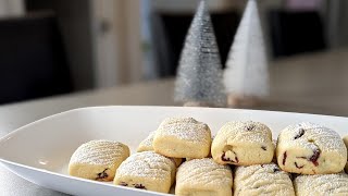 No mixer cranberries cookies. No fail, everyone can make.