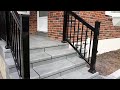 amazing black aluminum railing bbjs general construction