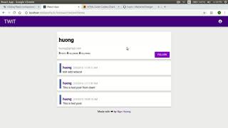 Fullstack Twitter Clone with Nodejs, Express, MongoDB, React - Part 22