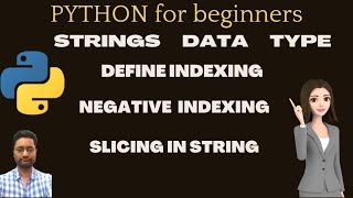 Python for beginners- how to learn python-python strings-slicing in python #python #jupyter #install