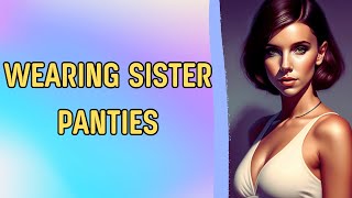 Dressing Sister Underwear 💖 Crossdressing Stories