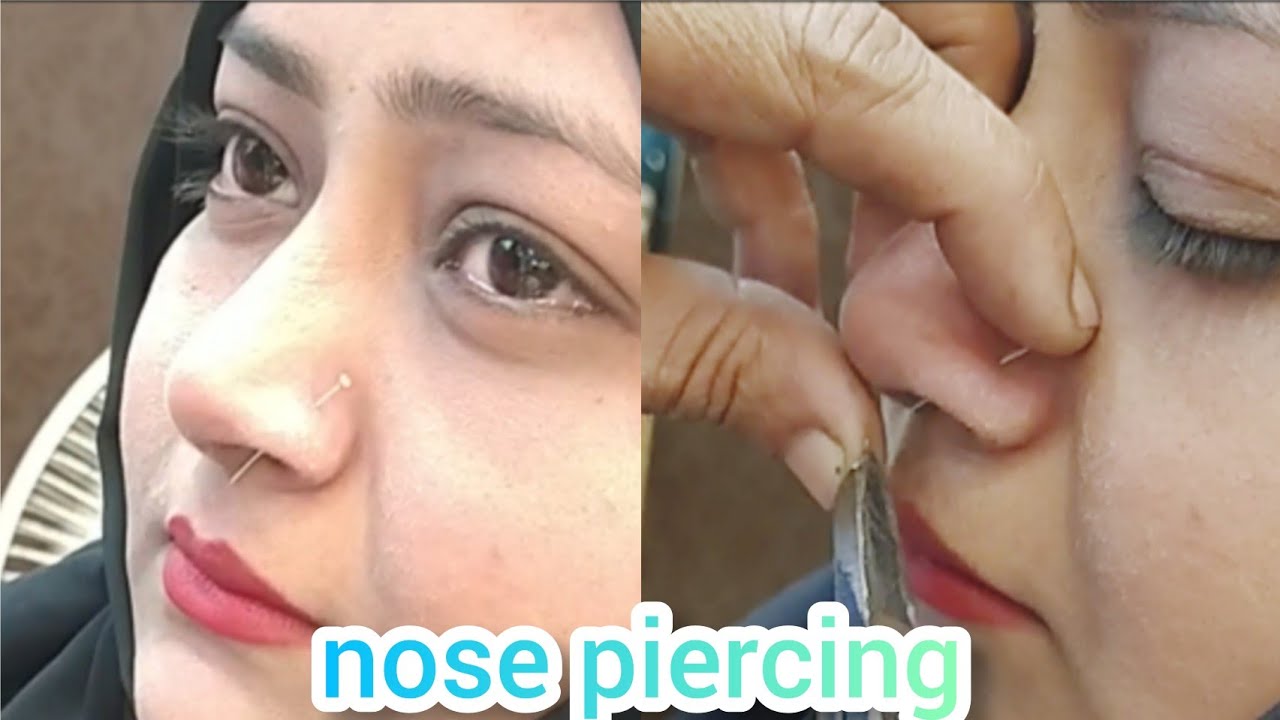 Nose Piercing Vlog Pakistan Painfulёяшн Youtube