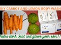 HOW TO MAKE HOMEMADE CARROT SOAP FOR SKIN LIGHTENING