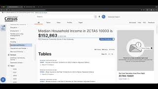 Census Bureau Data Median Income By Zipcode