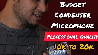 Best studio #quality #Condenser #Microphone for MUSIC Production in YOUR BUDGET  ( TAMIL)