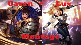 Garen and Lux: A great comp - League of Legends short montage